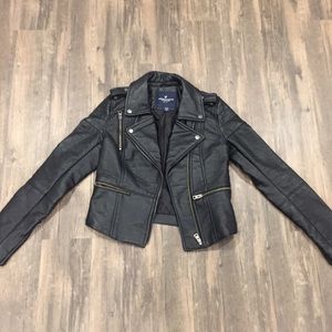 NEW Faux Leather Jacket
